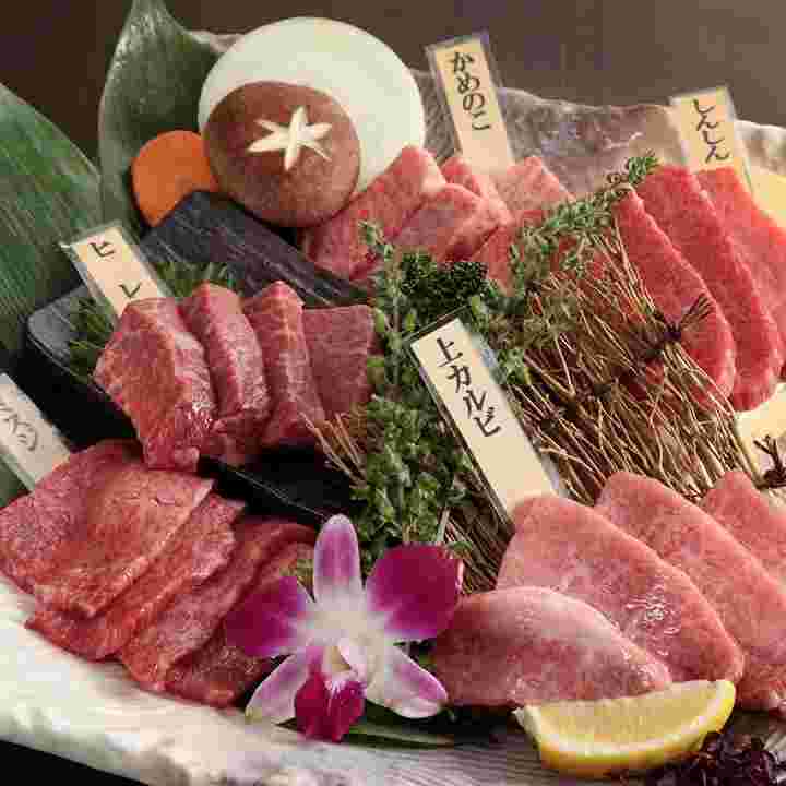 肉の盛り合わせ