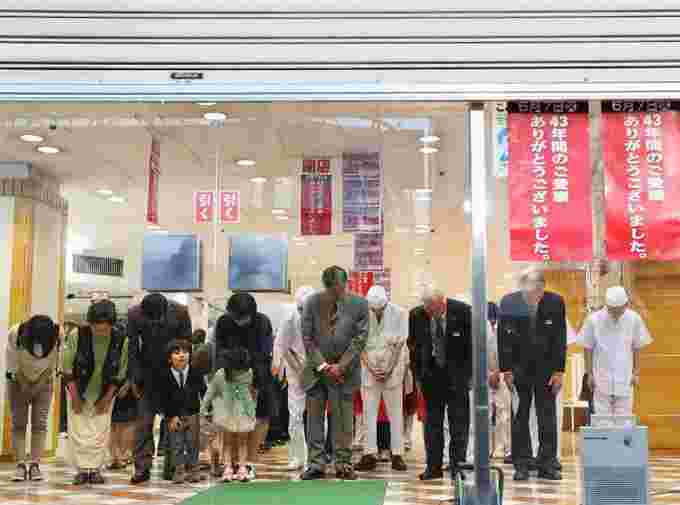 マルカン百貨店閉店の日
