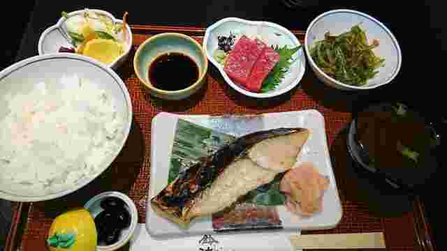 魚の粕漬け定食