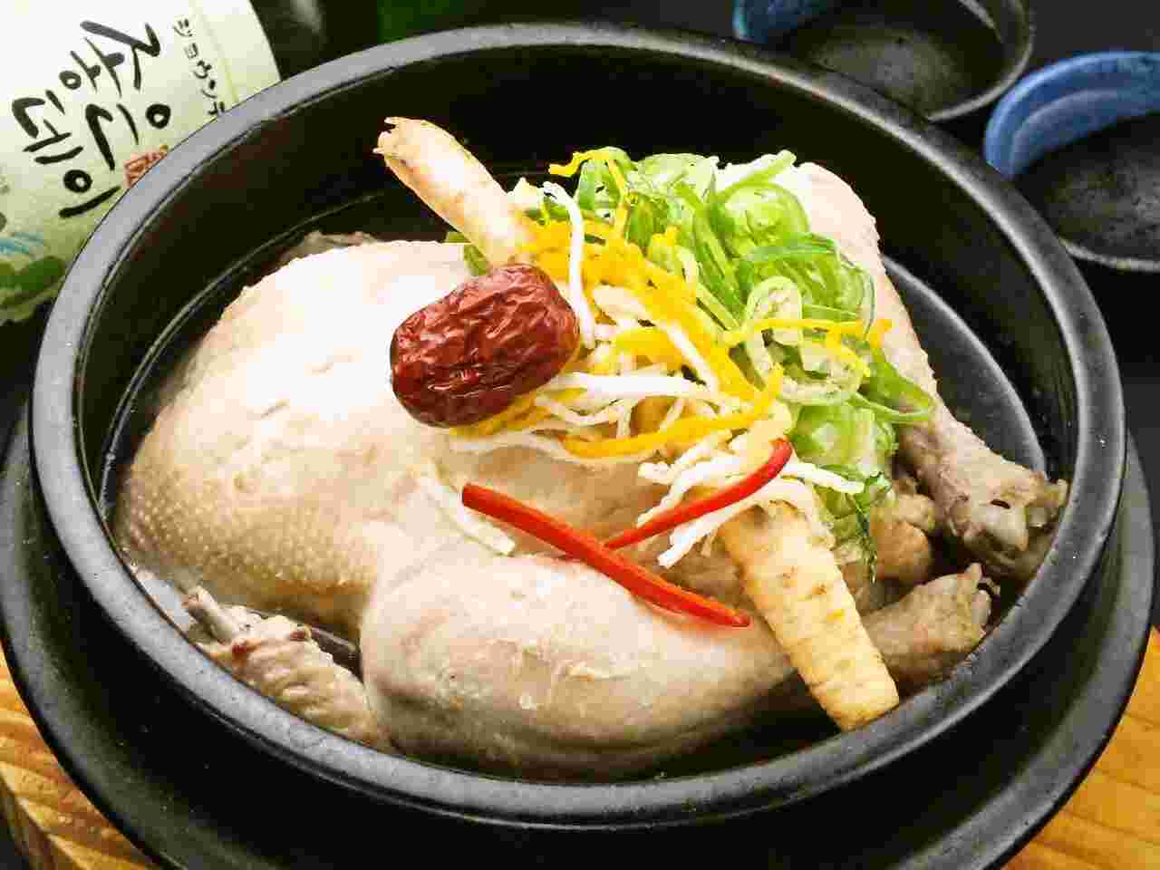 韓菜のサムゲタン