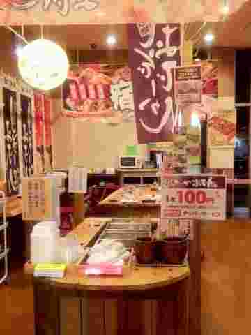 天神屋NEOPASA浜松下りの店内の様子