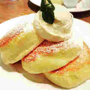 幸せのパンケーキの名物パンケーキ