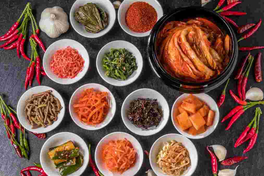 本場の韓国料理の画像