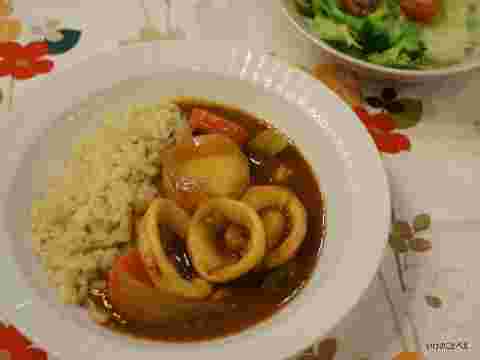 チネリ米シーフードカレー