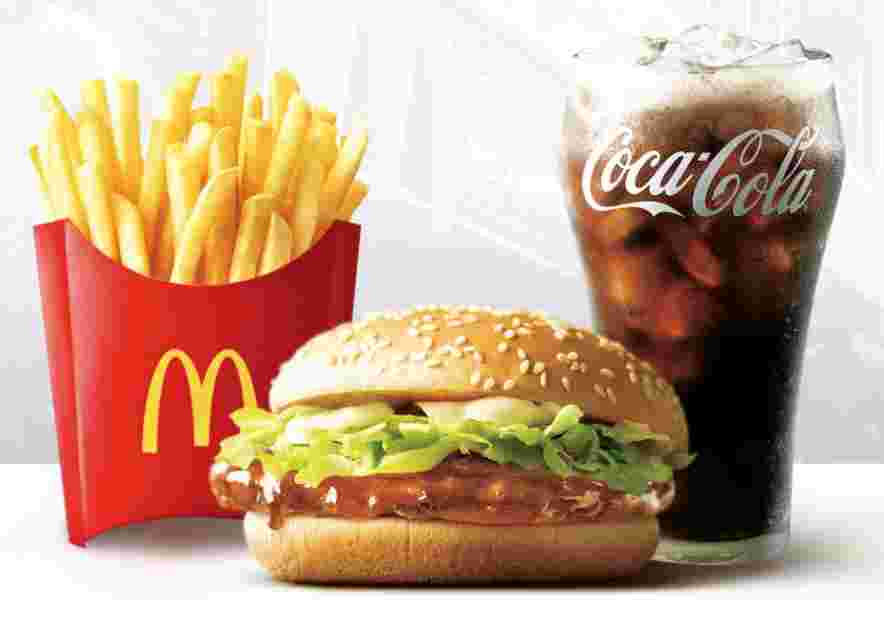 マクドナルドのてりやきバーガーセット