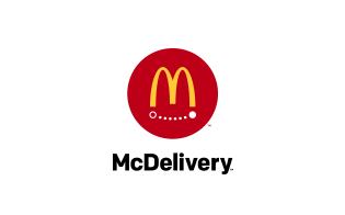 マックデリバリーのロゴ