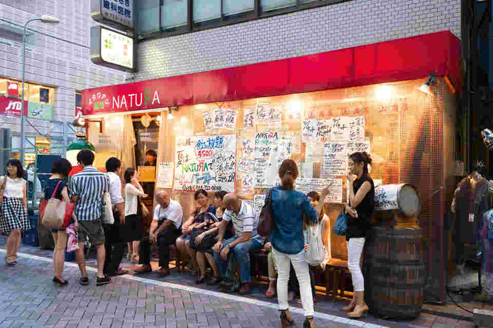 武蔵小杉の人気店の行列