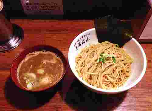 梅香る特製煮干つけ麺