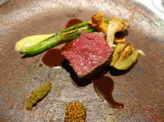 牛肉のタリアータ