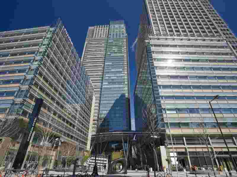 東京ミッドタウンの入り口