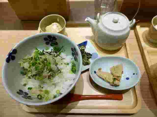 だし茶漬け えんの平目の出汁茶漬け