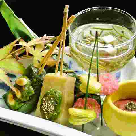 繊細で美しい京料理