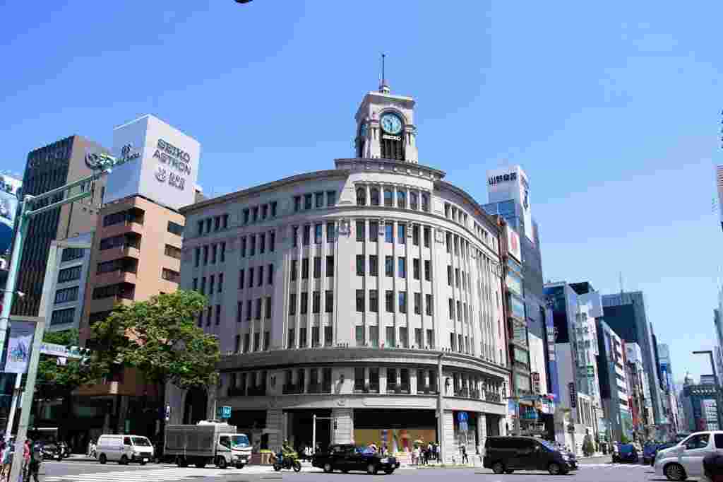 銀座の街並み