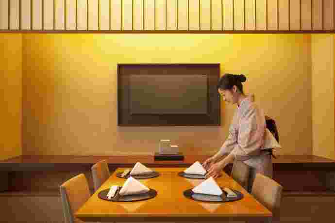佳香の店内
