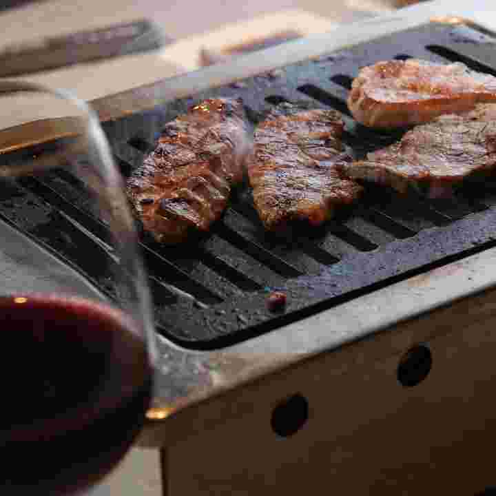 ワインと楽しむ焼肉