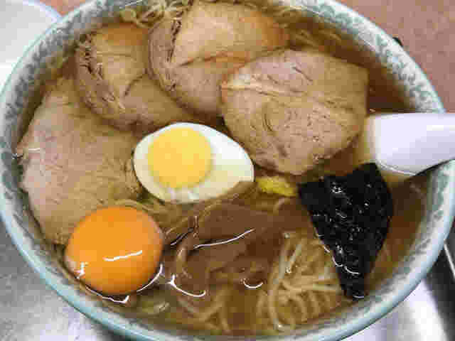 大勝軒のラーメン