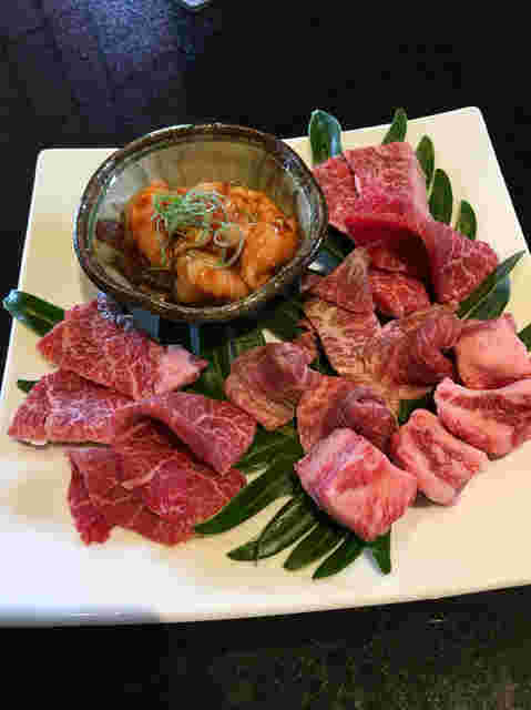 焼肉盛り合わせ