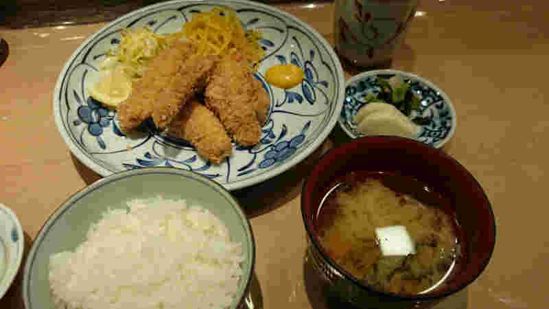 800円の定食ランチ