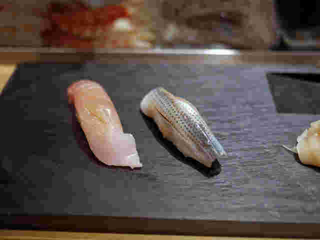 新鮮素材の寿司
