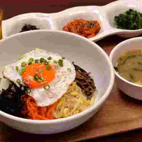 韓国料理のモーニング