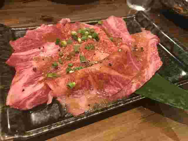 新鮮な焼肉