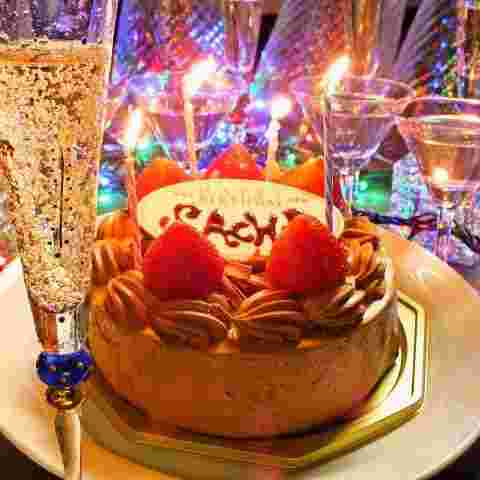 AJIWAIの誕生日ケーキ