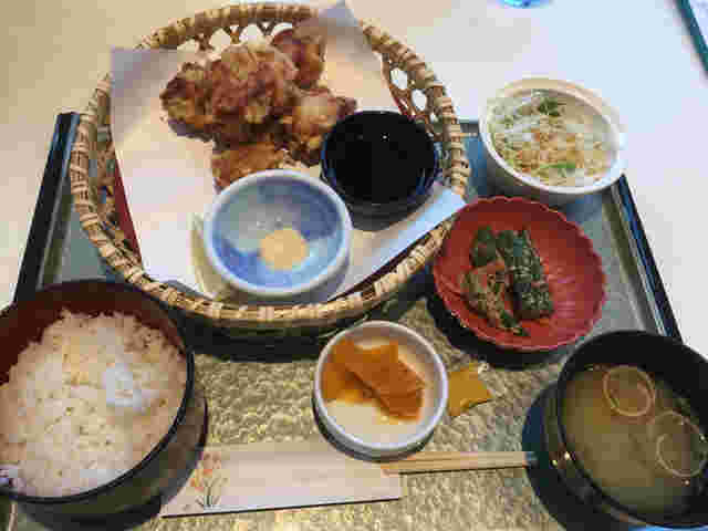 大分名物とり天定食
