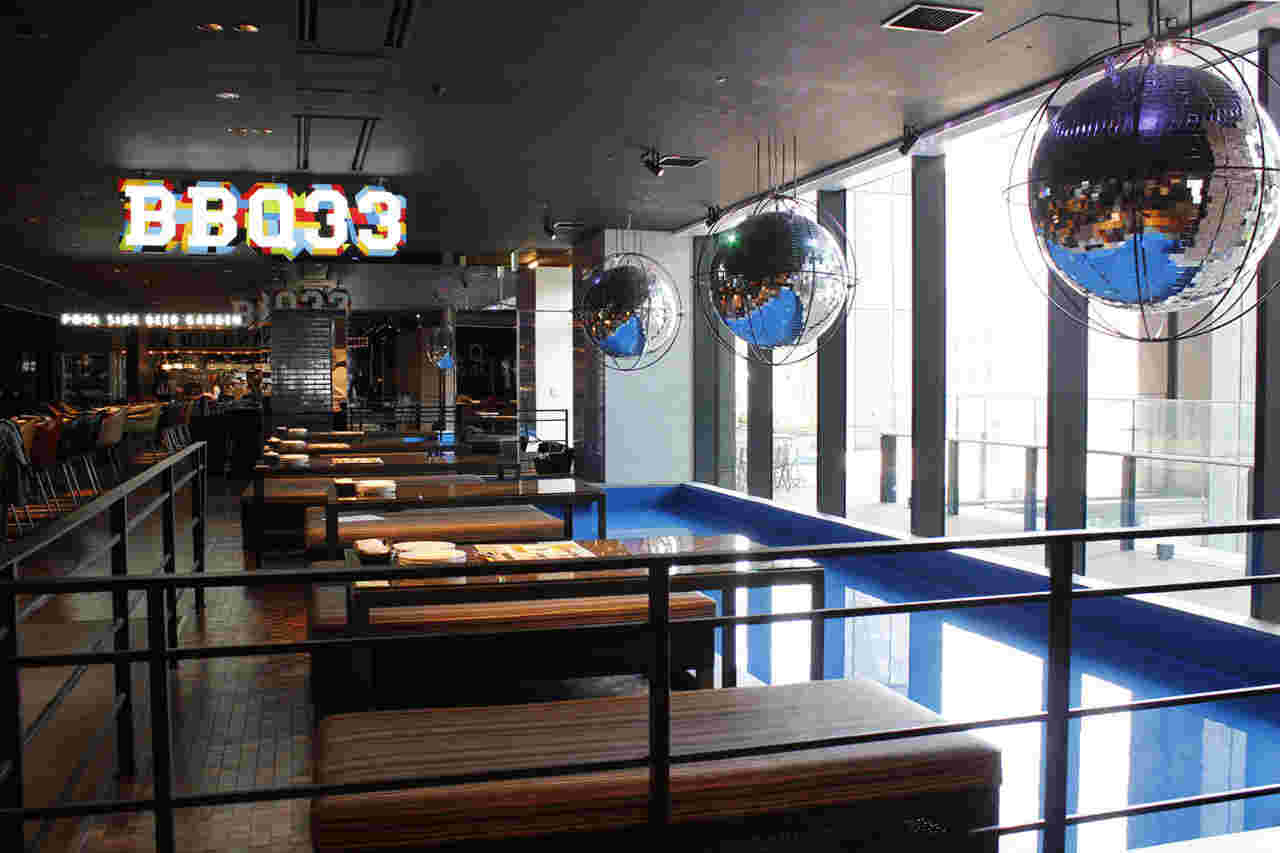 BBQ33の店内の様子
