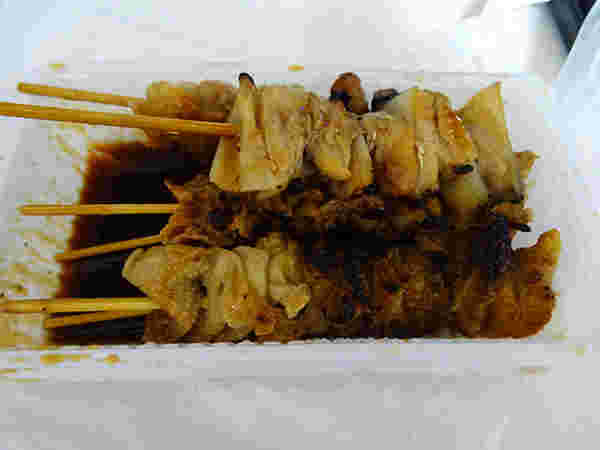 鳥ふじの焼き鳥