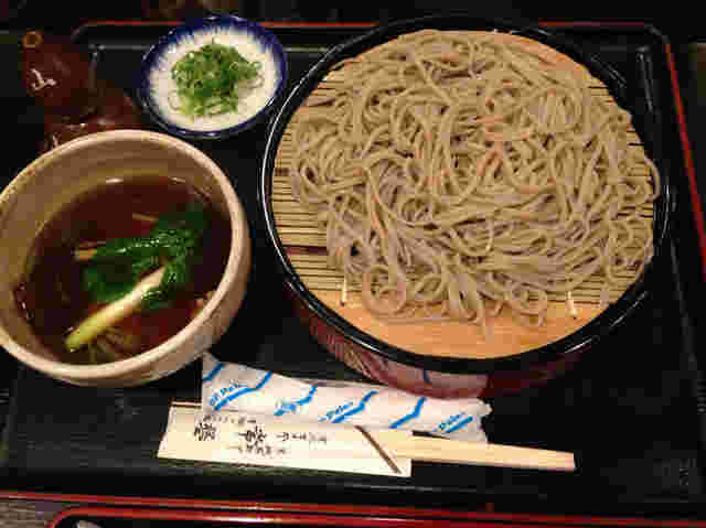 ぎをん常盤のそば