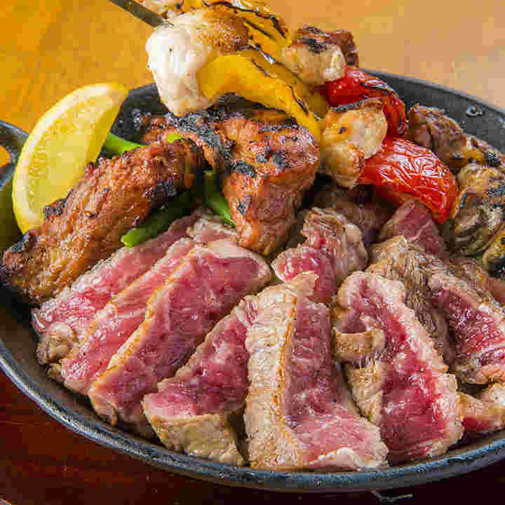 がっつり肉料理