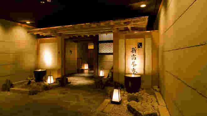 店の入り口