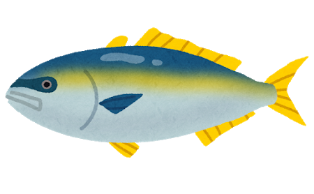 ブリのイラスト