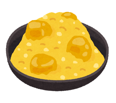 栗きんとんのイラスト