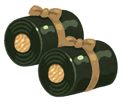 昆布巻きのイラスト