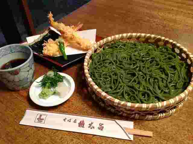 抹茶そば