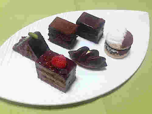 ジャン＝ポール・エヴァンのチョコレートケーキ
