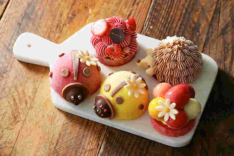 食べるのがもったいないほど可愛いグラッシェルのケーキ