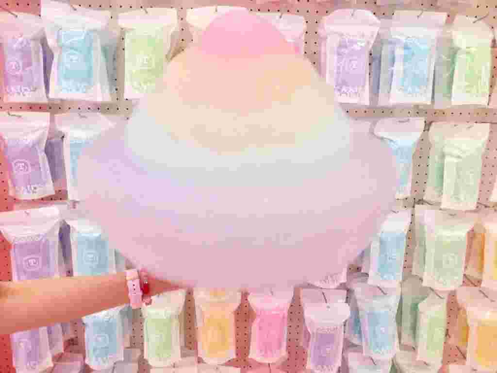トッティのレインボーわたあめ