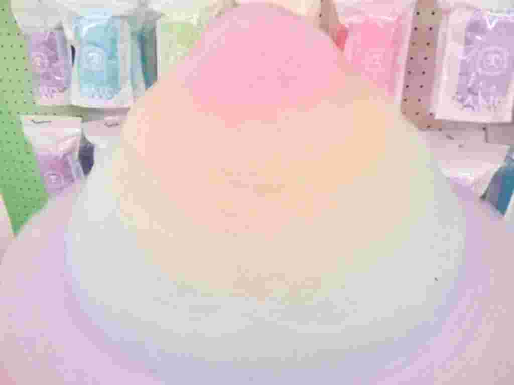 原宿レインボーのわたあめ