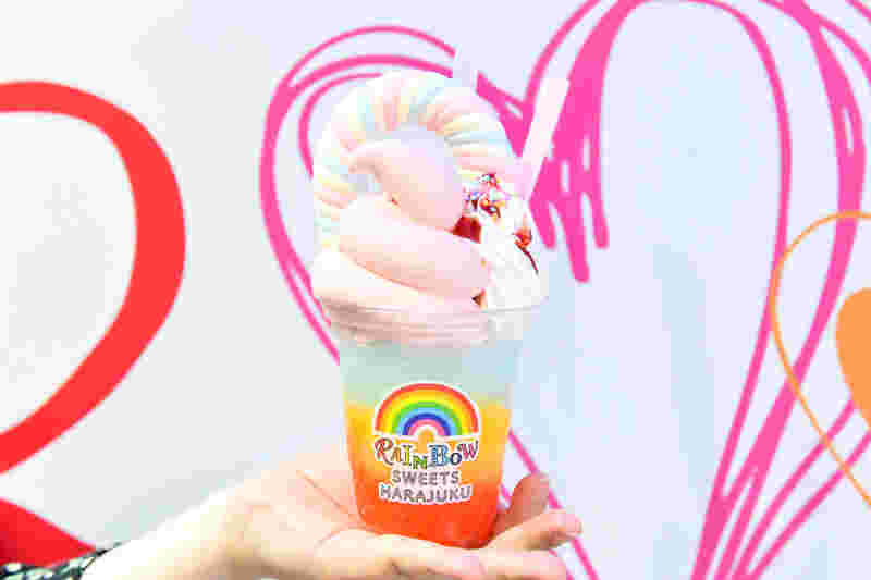 RAINBOW SWEETS HARAJUKUのスイーツメニュー