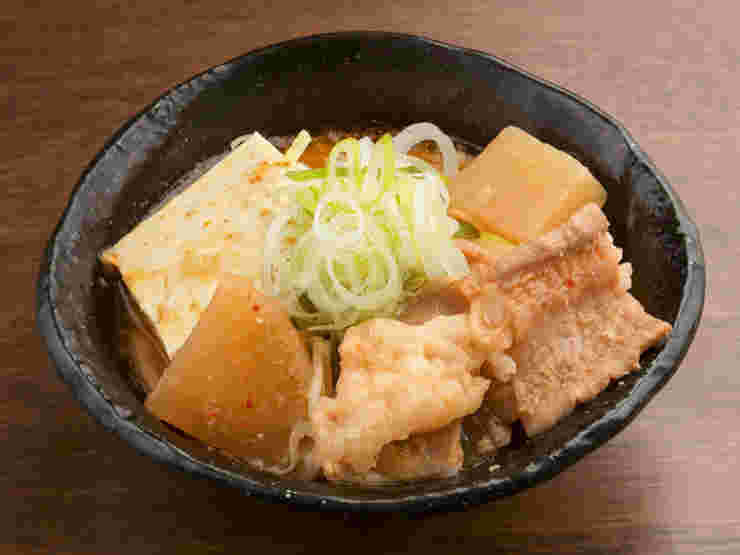 一押し人気のもつ煮込み