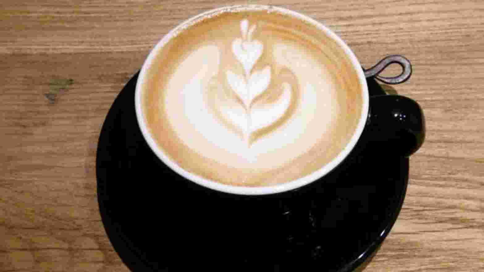 アンモナイトのカフェラテ