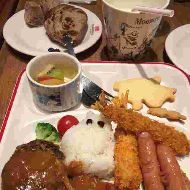 ムーミン ベーカリー＆カフェ 東京ドームシティ ラクーア店のランチ