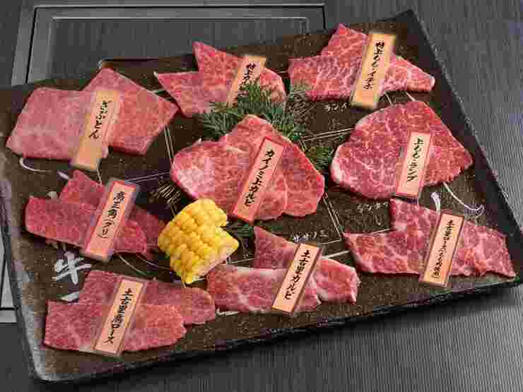 様々な種類の肉