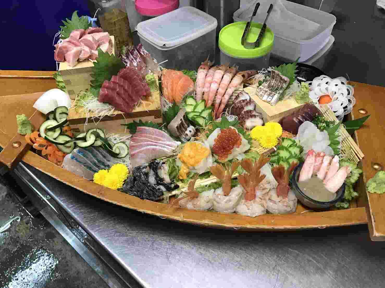海鮮盛り合わせ