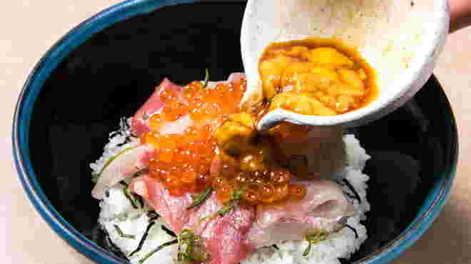 海鮮丼