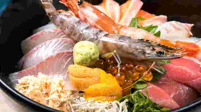 海鮮丼