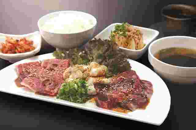 十庵の選べる焼肉ランチ
