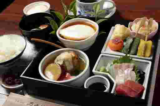 豆腐ゆば みのりの豆腐ランチメニュー